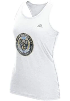 Adidas Philadelphia Union Womens White Primary Logo Tank Top