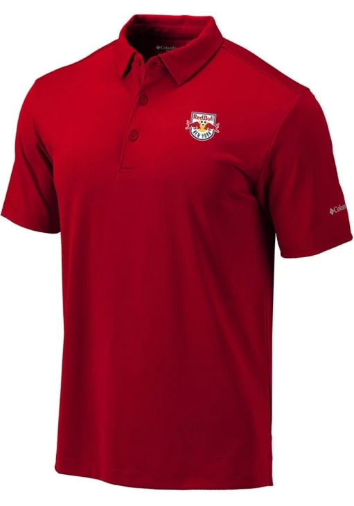 Columbia New York Red Bulls Mens Red Omni-Wick Drive Short Sleeve Polo 3 Columbia New York Red Bulls Mens Red Omni-Wick Drive Short Sleeve Polo