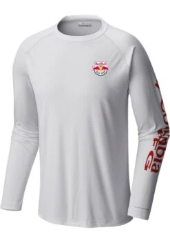Columbia New York Red Bulls Red Terminal Tackle Long Sleeve T Shirt