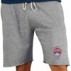 Colorado Rapids Mens Grey Mainstream Shorts -Clothing Sales Store 5624403 1