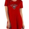 DC United Womens Red Marathon Loungewear Sleep Shirt -Clothing Sales Store 5624991 1