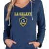 LA Galaxy Womens Navy Blue Mainstream Terry Hooded Sweatshirt -Clothing Sales Store 5625424 1