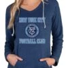 New York City FC Womens Navy Blue Mainstream Terry Hooded Sweatshirt -Clothing Sales Store 5625475 1