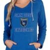 San Jose Earthquakes Womens Blue Mainstream Terry Hooded Sweatshirt -Clothing Sales Store 5625481 1