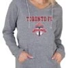 Toronto FC Womens Grey Mainstream Terry Hooded Sweatshirt -Clothing Sales Store 5625483 1
