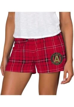 Atlanta United FC Womens Black Ultimate Flannel Shorts