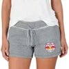 New York Red Bulls Womens Grey Mainstream Terry Shorts -Clothing Sales Store 5626571 1