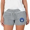 Montreal Impact Womens Grey Mainstream Terry Shorts -Clothing Sales Store 5626572 1