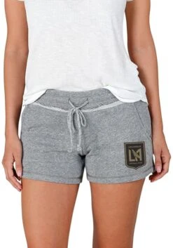 Los Angeles FC Womens Grey Mainstream Terry Shorts