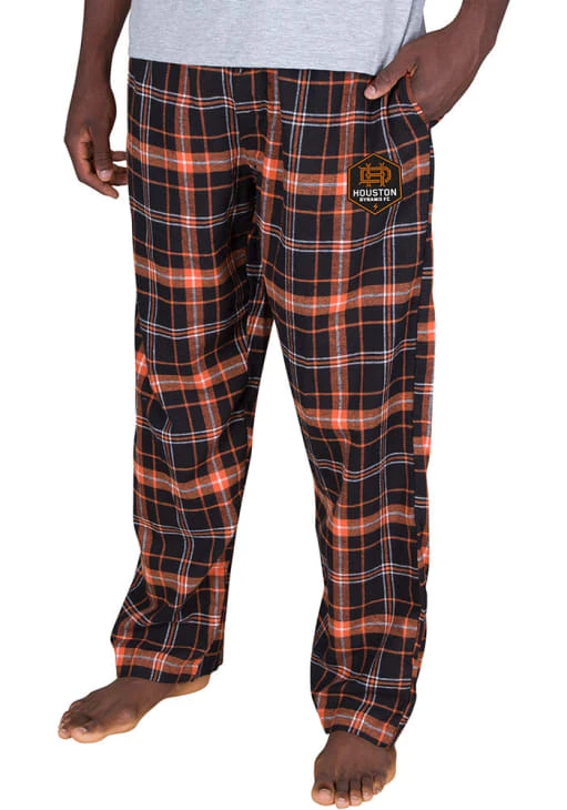 Houston Dynamo Mens Black Ultimate Flannel Sleep Pants 3 Houston Dynamo Mens Black Ultimate Flannel Sleep Pants