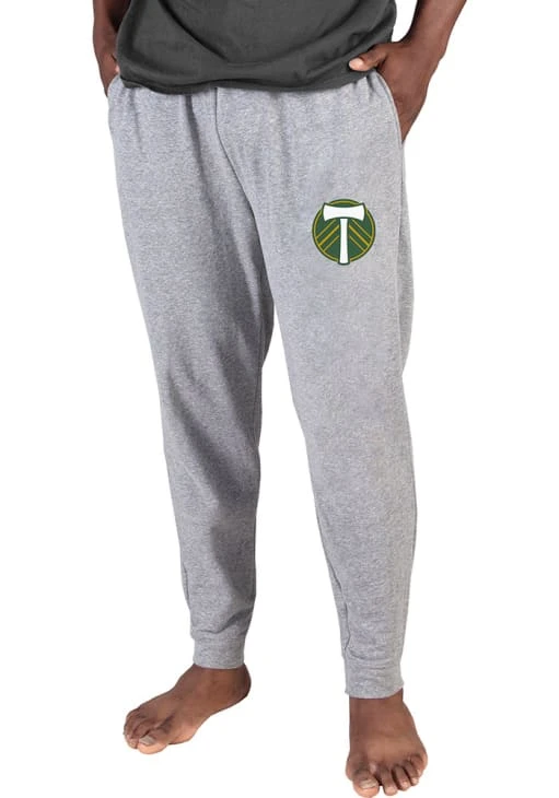 Portland Timbers Mens Grey Mainstream Cuffed Terry Sweatpants 3 Portland Timbers Mens Grey Mainstream Cuffed Terry Sweatpants