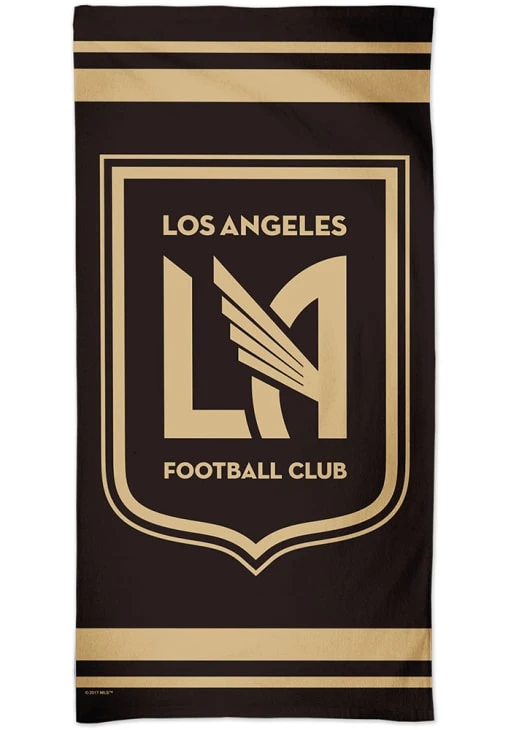 Los Angeles FC Spectra Beach Towel 3 Los Angeles FC Spectra Beach Towel